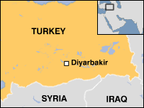 Map of the area