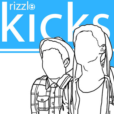 Rizzle Kicks Blue and White Cover