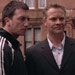 Lenny seeing off Graham and his thugs