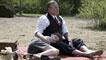 Wesley Nelson and Ray Winstone in Sex & Drugs & Rock & Roll. Photograph: Entertainment Films