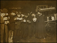 dockers being fed
