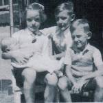 Shanghai October 1940. John 11yrs, Mary 71/2yrs, Donald 6yrs, John 3 months. Shanghai October 1940. John 11yrs, Mary 71/2yrs, Donald 6yrs, John 3 months.