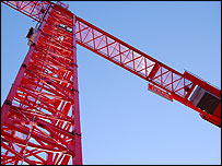 A crane