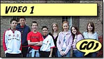 Group photo of young people in video 1