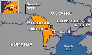 Map of Moldova