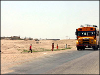 The school bus