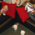 Paul and Bobbie take time out for a power nap.
