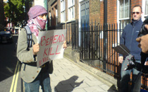 Adil Ray in extreme Muslim guise