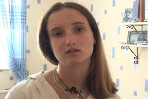 Candice's brother is autistic and she is proud of him.