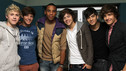 One Direction in the studio