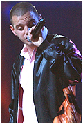 Mike Skinner performing