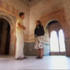 Charlie talks to the director of Alhambra, Maria del Mar Villafranca