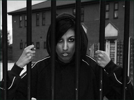 behind bars