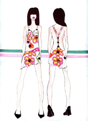 Mexico party dress!