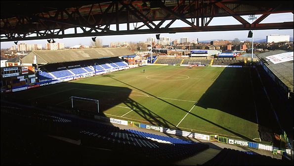 Edgeley Park - the home of Stockport County.