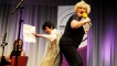 Lynn Ruth Miller and Abi Roberts performing 'Sisters Are Doing it For Themselves'