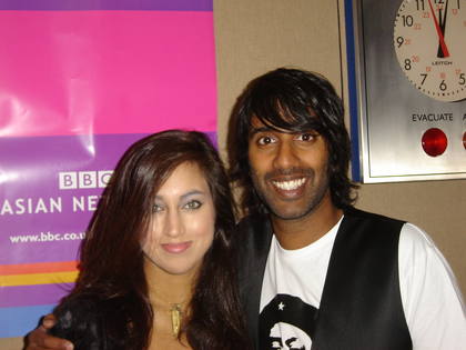 Nihal with Shabs from Big Brother