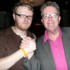 Tom with Huw Stephens