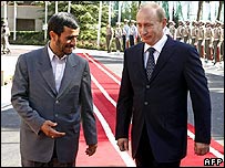 Putin dhe Ahmedinexhad