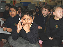 In the classroom