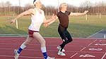 Chris Evans and Jonny Saunders