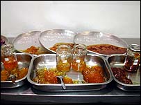 Marmalade for tasting