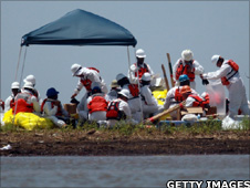 BP clean-up